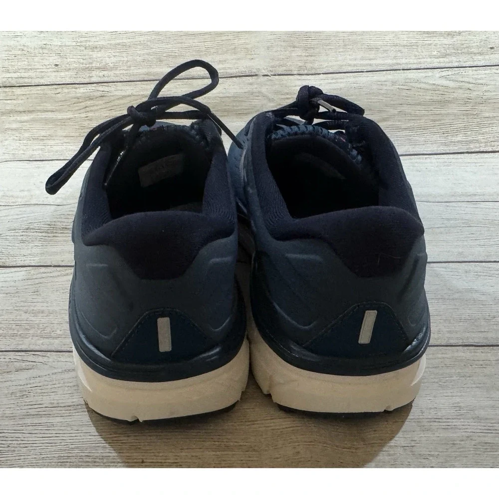 Womens Brooks DYAD 11 Navy Blue Beet Root Athletic Running Shoes Sz 10.5 Wide